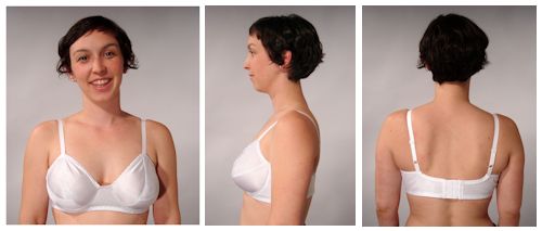 Full Band Bra with Integrated Straps