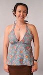 Leah in Bikini Top